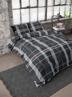 Dreamhouse Bedding Dekbedovertrek Flanel Bruce Taupe