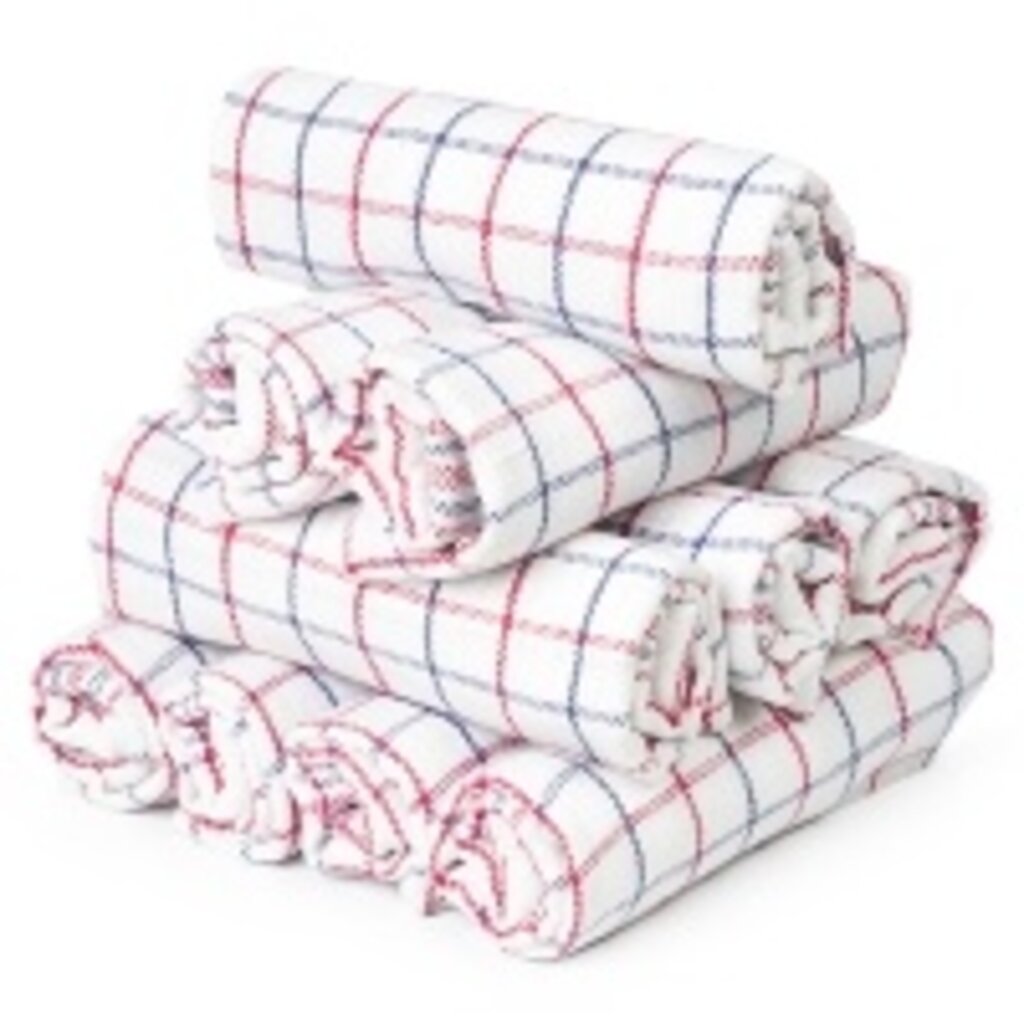 Suite Sheets Theedoeken Nationale Ruit (set van 6)