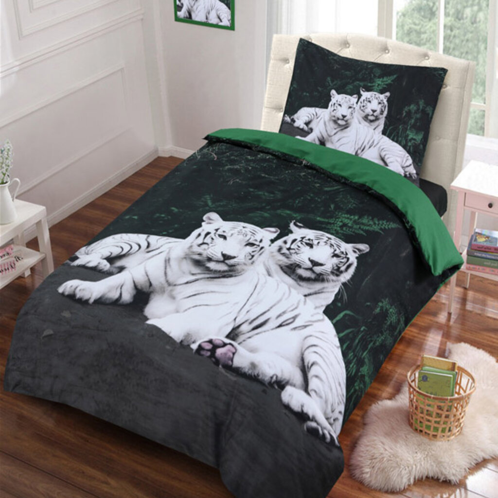 Husch Dekbedovertrek Tiger Love
