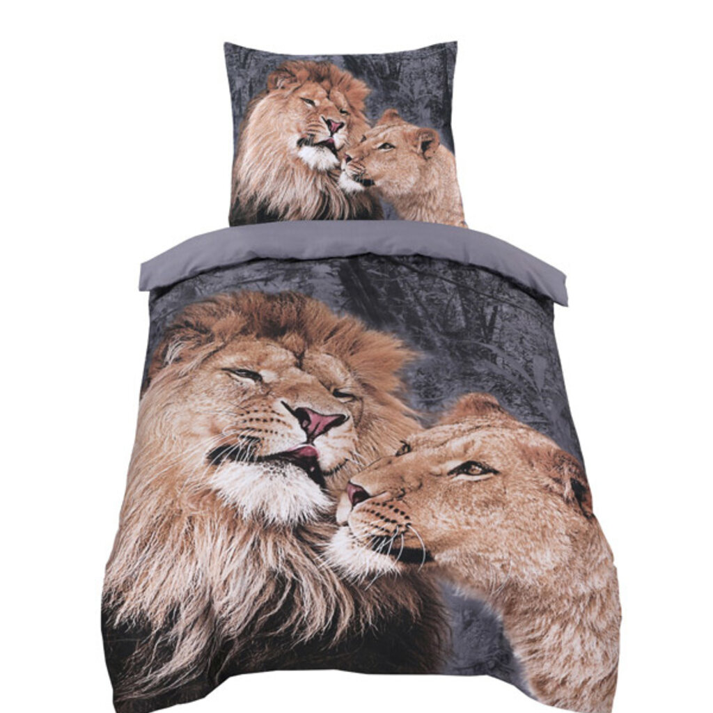 Husch Dekbedovertrek Lion Love