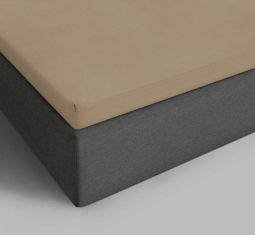 Topper Hoeslaken Jersey Taupe