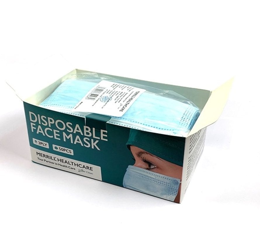 Aanbieding Mondkapjes - 3ply disposable protective mask