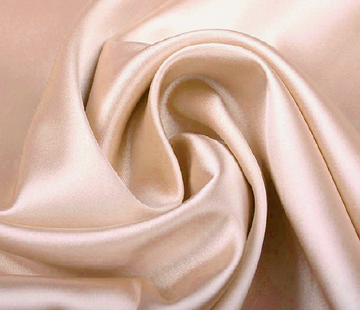 Beauty Silk Hoeslaken Satijn Taupe