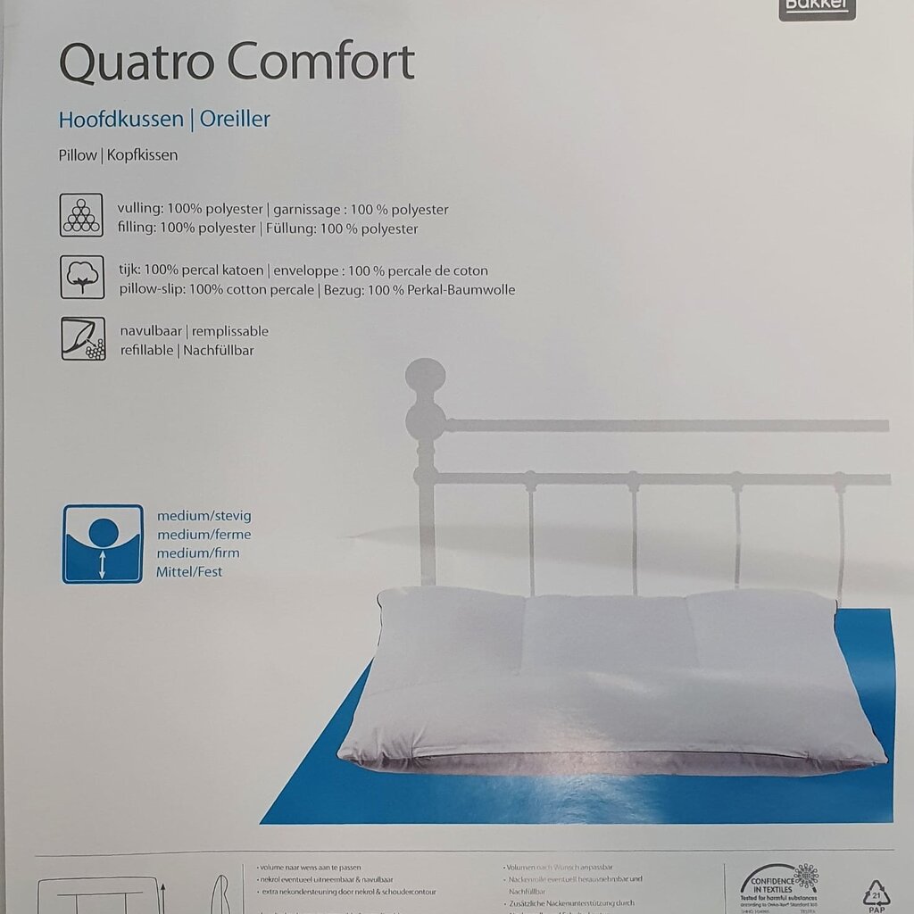 Beau Maison Quattro Hoofd- en Nekkussen voor goede steun