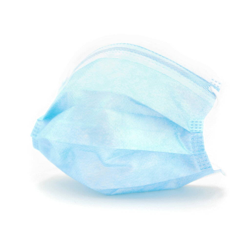 Face Mask Blauwe Mondkapjes voor Kinderen en Jong Volwassenen 3 Laags | 50 stuks