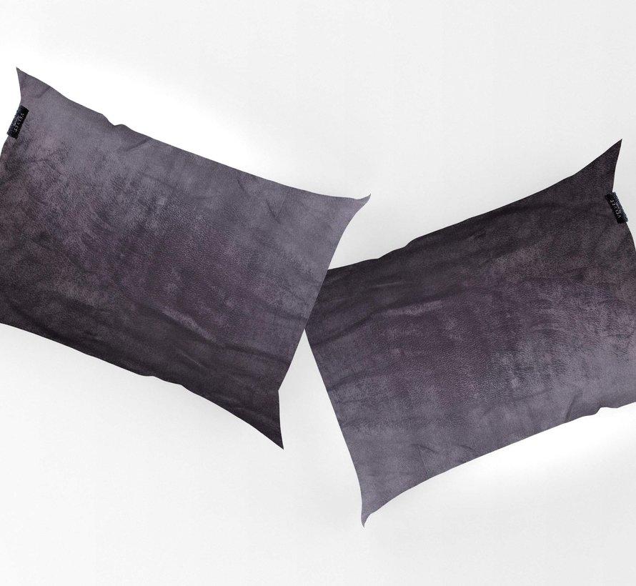 Kussenslopen Velvet%E2%84%A2 Designer Taupe 60x70cm 2 Pack