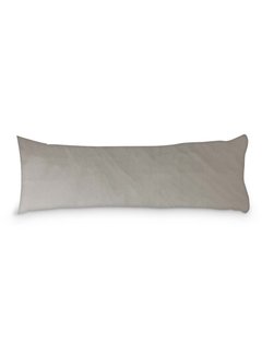 Beau Maison  Velvet Body Pillow Kussensloop Taupe Grijs