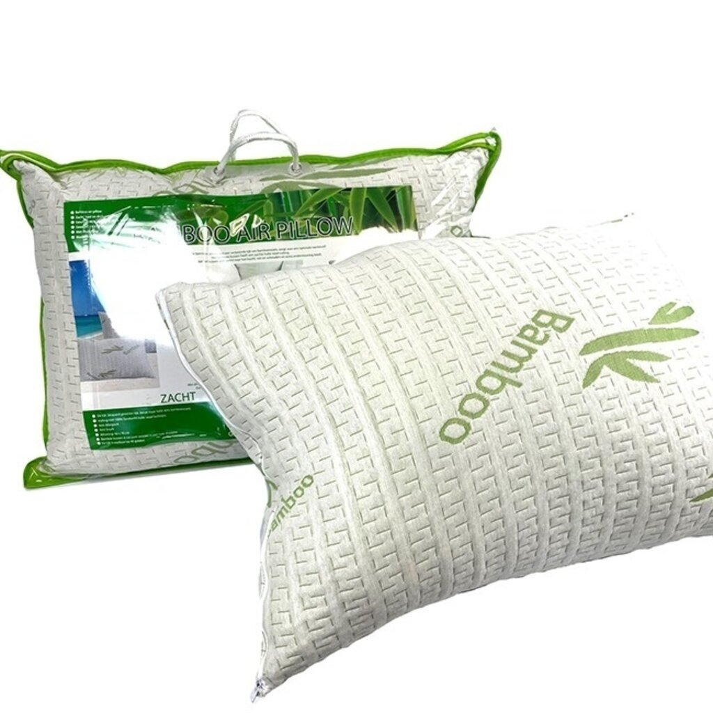Beau Maison Origineel bamboe kussen light met drukverlagend traagschuim