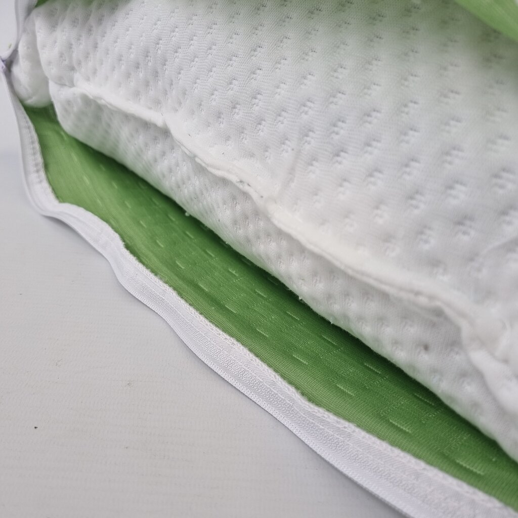 Beau Maison Origineel bamboe kussen met drukverlagend traagschuim