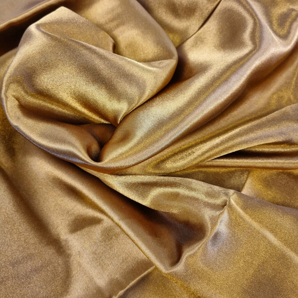 Beau Maison Satijnen Hoeslaken Champagne Gold