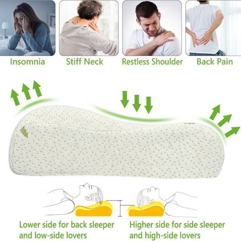 Beau Maison Bamboe Memory Foam Kussen