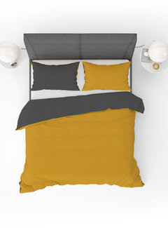 Inspirations Duvet cover Double-sided Yellow Anthracite