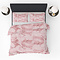 Refined Bedding Dekbedovertrek Marble Pink