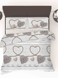 Refined Bedding Dekbedovertrek Live Laugh Love