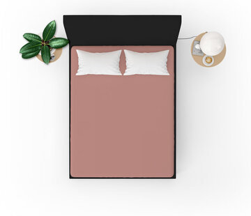 Suite Sheets SALE Jersey Hoeslaken Rose Wood