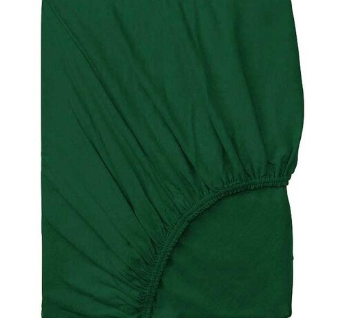 Beau Maison  Dubbel Jersey Hoeslaken Forest Green