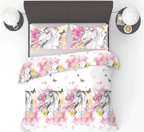 Refined Bedding Unicorn Dekbedovertrek