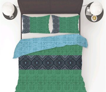 Refined Bedding Dekbedovertrek Avenue Green