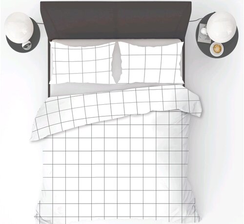 Refined Bedding Lino Dekbedovertrek Wit