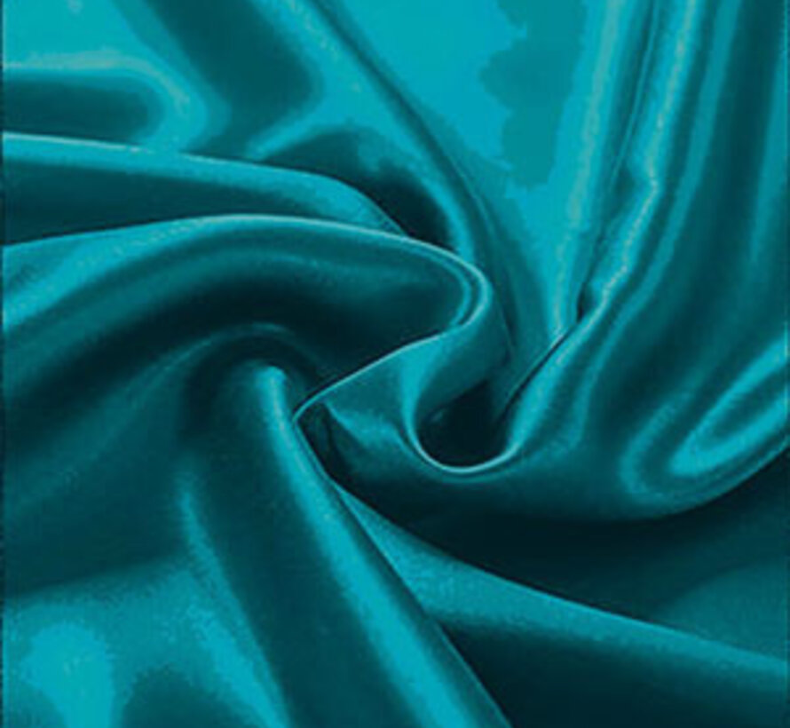 Satijnen Kussenslopen Turquoise | 2 stuks Aqua