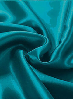 Beauty Silk Satijnen Hoeslaken Aqua Turquoise