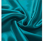 Hoeslaken Satijn Aqua Turquoise