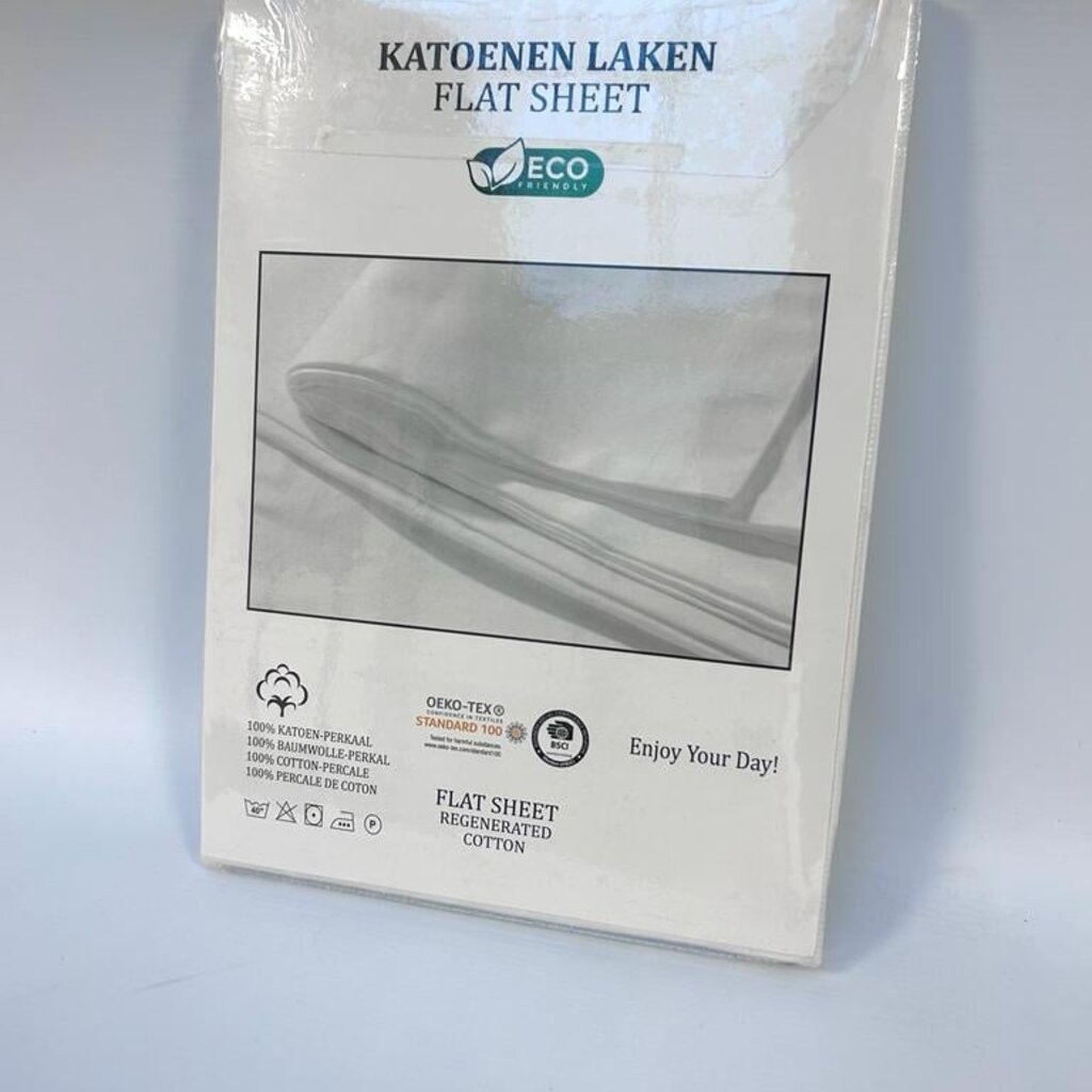 Beau Maison Laken Katoen Crème Wit