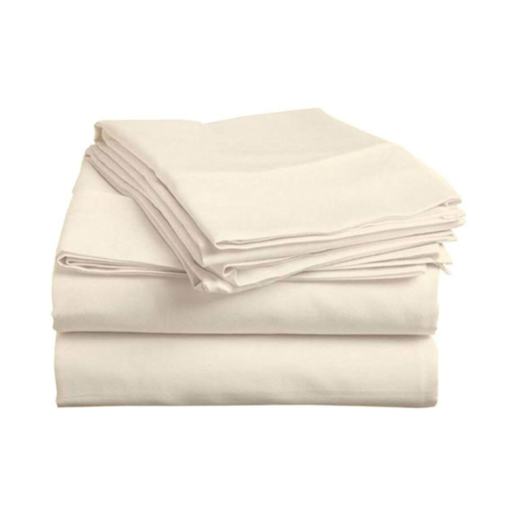 Beau Maison Laken Katoen Crème Wit