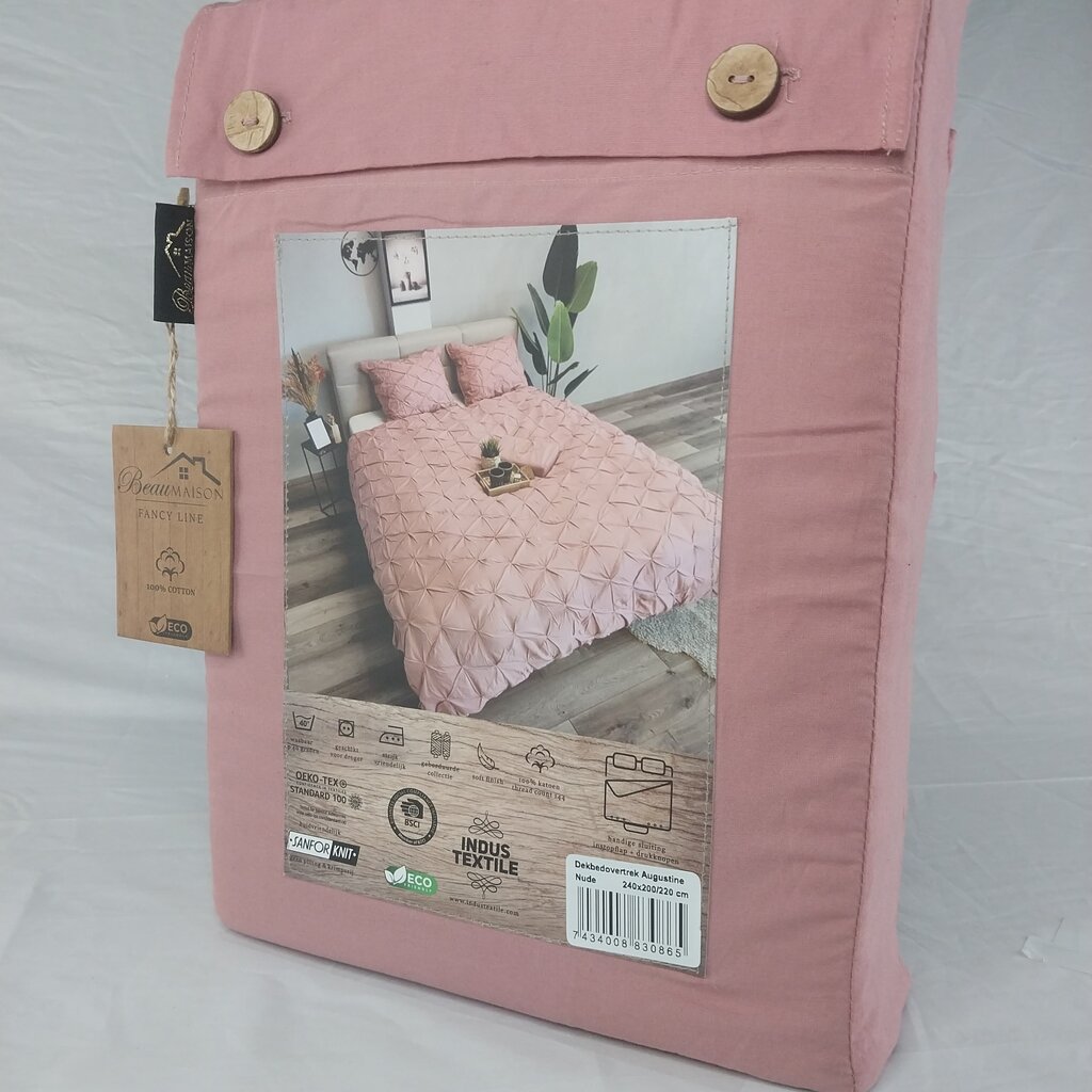 Beau Maison Dekbedovertrek Augustine Tea Pink