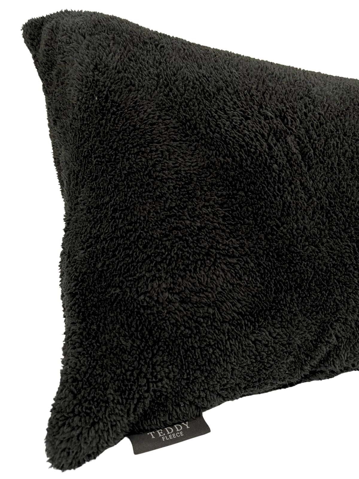 Teddy Fleece Body Pillow Sloop Zwart Fine2Sleep.nl