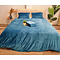 Beau Maison Velvet Dekbedovertrek Petrol Blauw