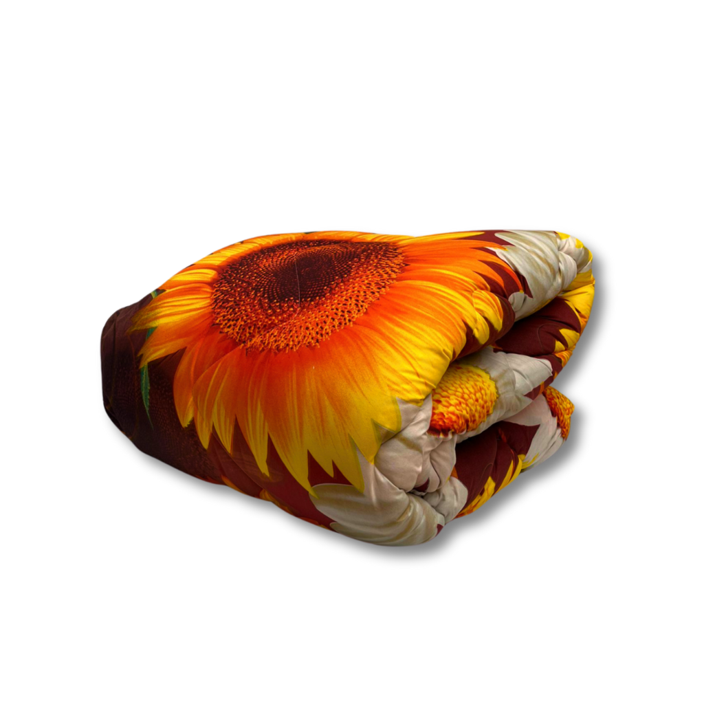 Beau Maison Sunflower Kant en Klaar Dekbed / Dekbed Zonder Overtrek