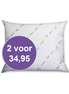 Suite Sheets Bamboe Kussen Holle Vezel