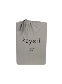 Kayori Kayori Shizu - Splittopper Hoeslaken  Stretch Jersey - Taupe