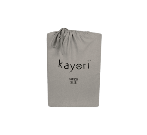 Kayori Jersey Splittopper Hoeslaken Taupe