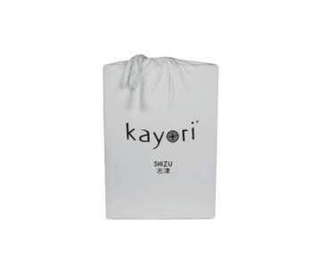 Kayori Kayori Shizu  - Splittopper Hoeslaken  Stretch Jersey - Zilvergrijs