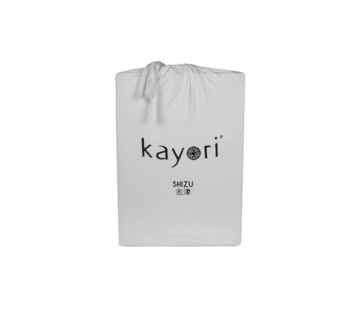 Kayori Kayori Shizu - Topper Hoeslaken  Stretch Jersey - Zilvergrijs