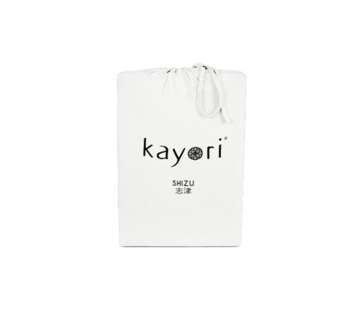 Kayori Kayori Shizu - Topper Hoeslaken  Stretch Jersey - Wit
