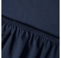 Premium Stretch Topper Hoeslaken Dubbel Jersey Navy