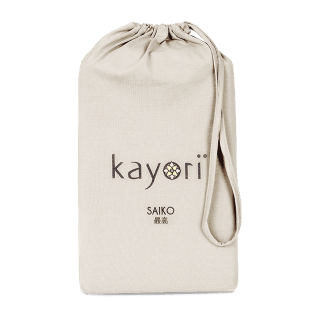 Kayori Premium Stretch Hoeslaken Premium Jersey - Zand