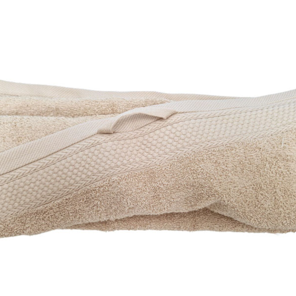 Beau Maison Luxe Handdoeken & Badhanddoeken Zand 100% Katoen - Hotelkwaliteit 500g/m²