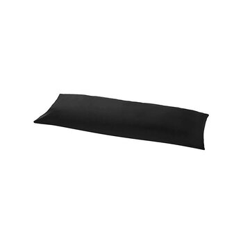 Beau Maison Bodypillow kussensloop Zwart - Perkaal Katoen