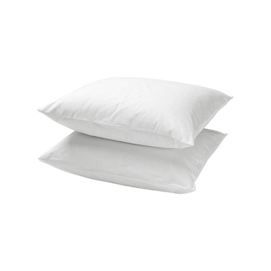Beau Maison Set van 2 Perkaal Katoenen Kussenslopen Wit - Ademend, Anti Allergisch & OEKO-TEX Gecertificeerd!