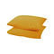 Suite Sheets Kussenslopen Katoen Mosterdgeel - Set van 2