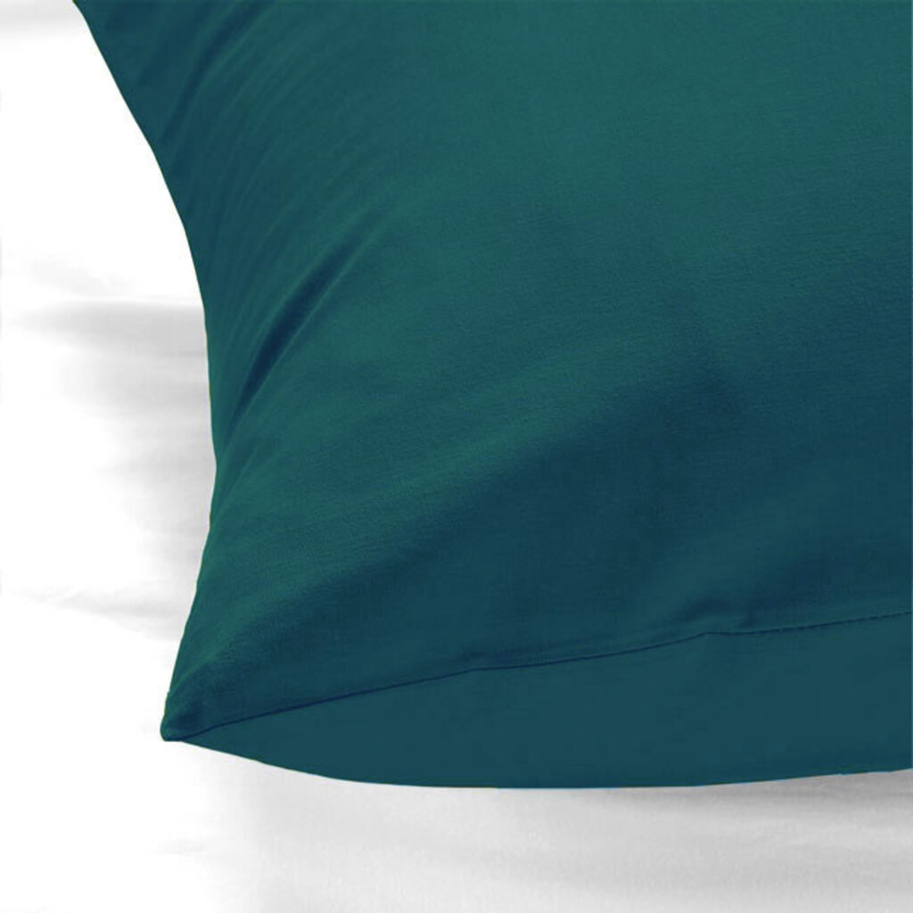 Suite Sheets Katoenen Kussenslopen Aqua / Turquoise - 2 Stuks