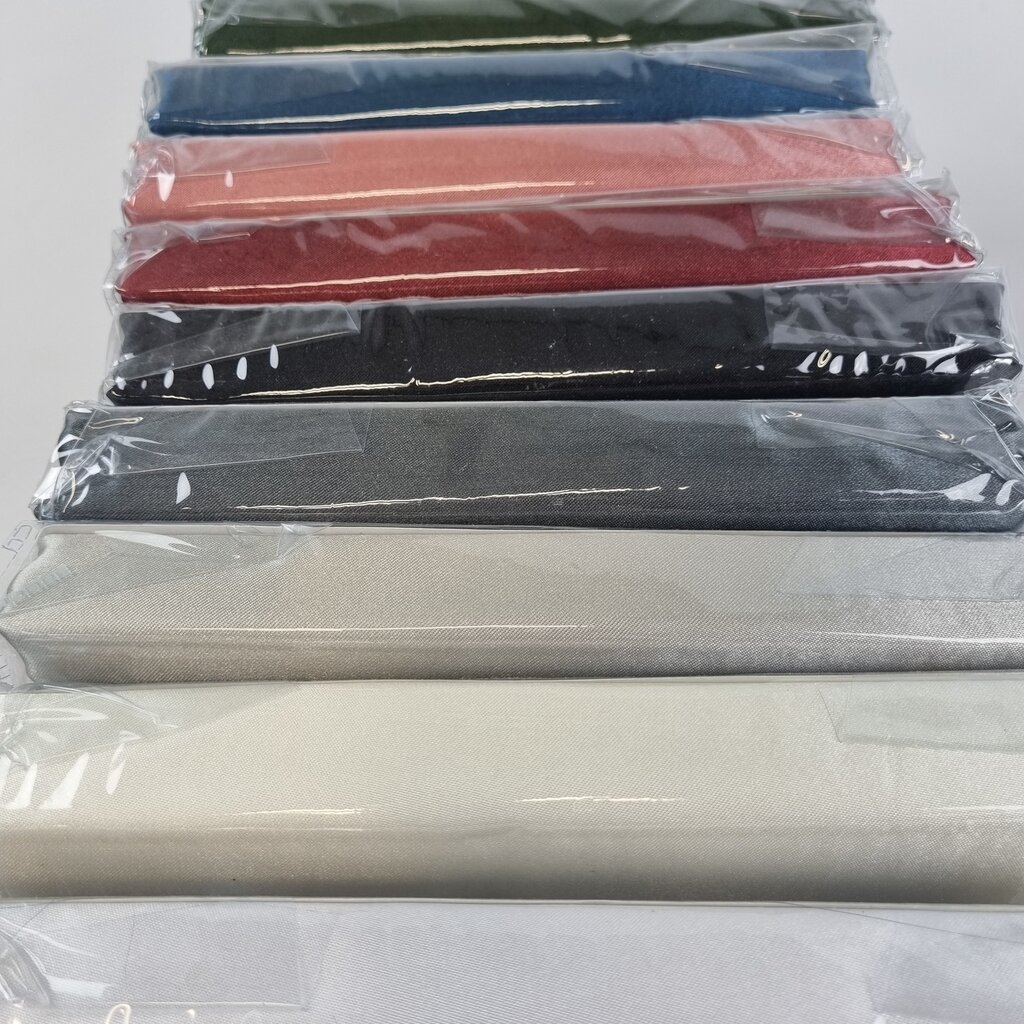 Beau Maison Satijnen Kussenslopen Navy Blue | 2 stuks