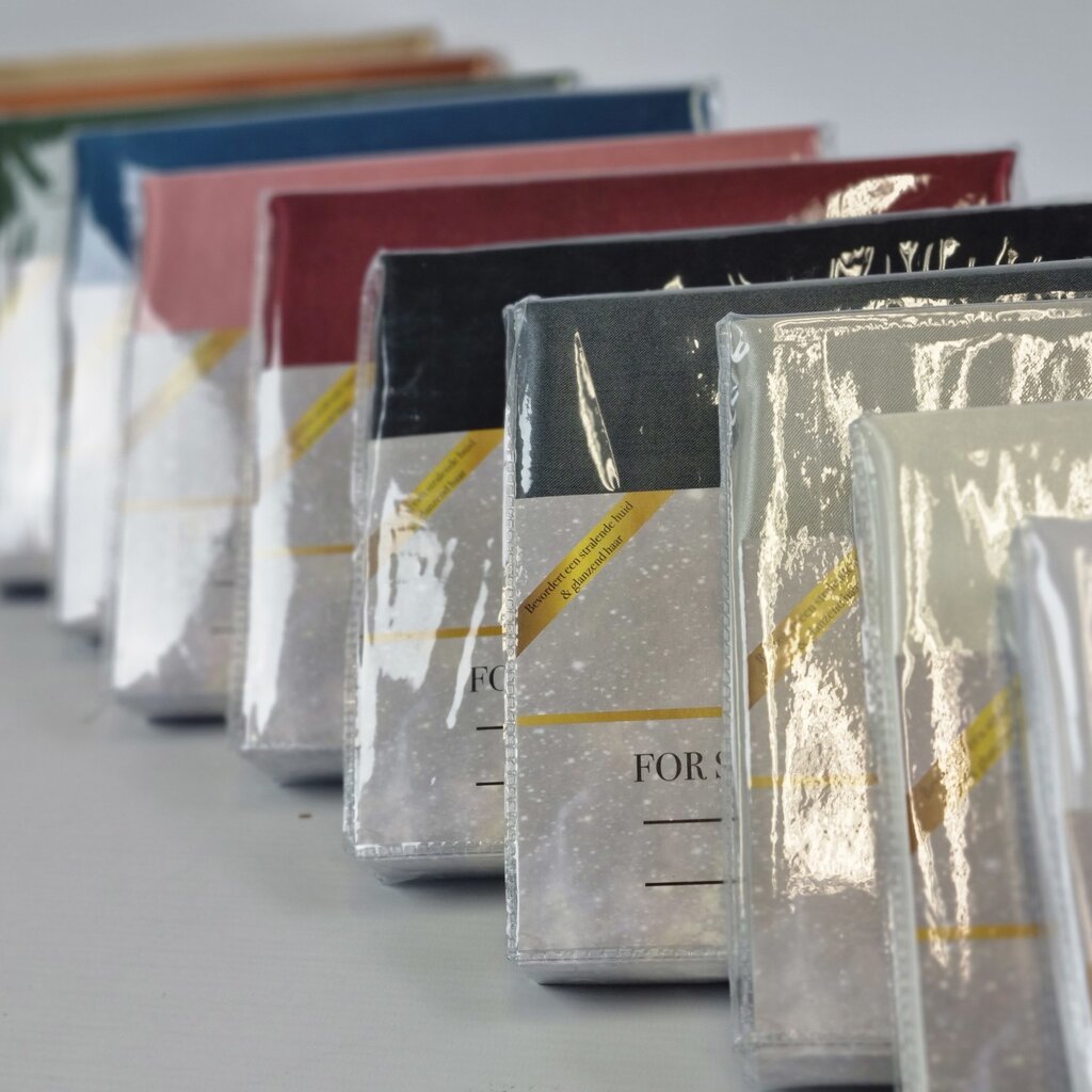 Beau Maison Satijnen Kussenslopen Navy Blue | 2 stuks