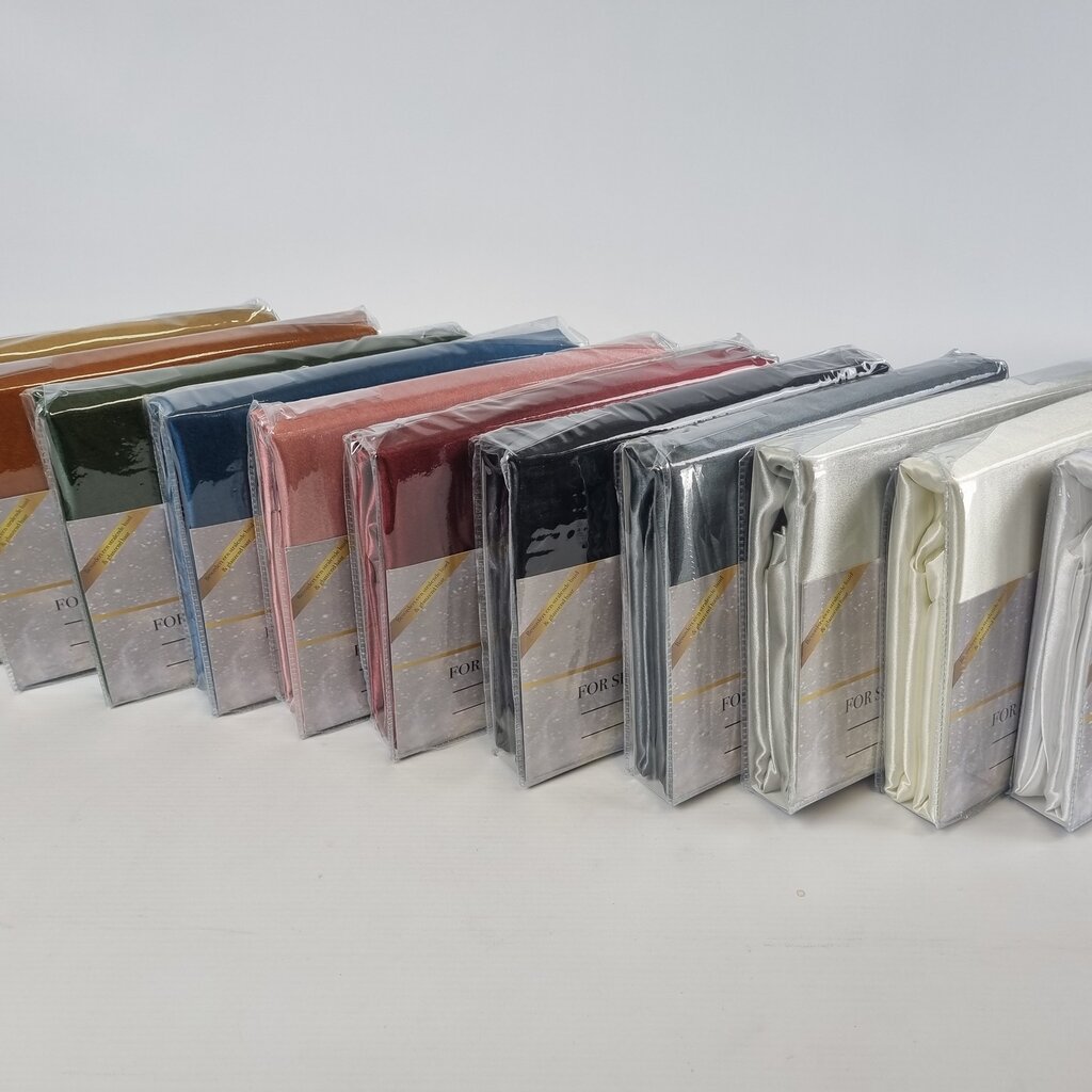 Beau Maison Satijnen Kussenslopen Navy Blue | 2 stuks