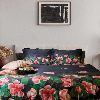 Suite Sheets Dekbedovertrek Katoen Satijn Bed of Roses - Dekbedovertrek 240x220