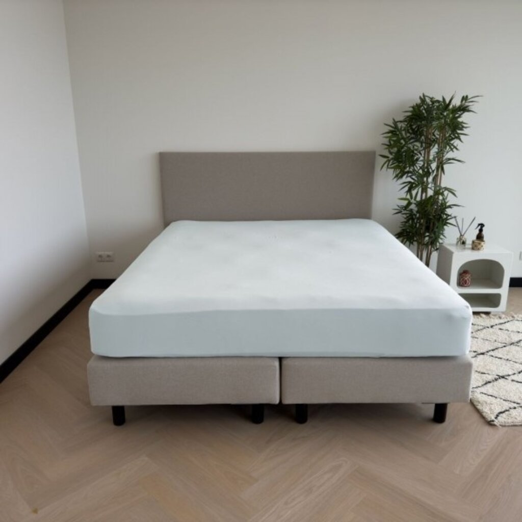 Kayori Premium Stretch Hoeslaken Premium Jersey - Zilvergrijs